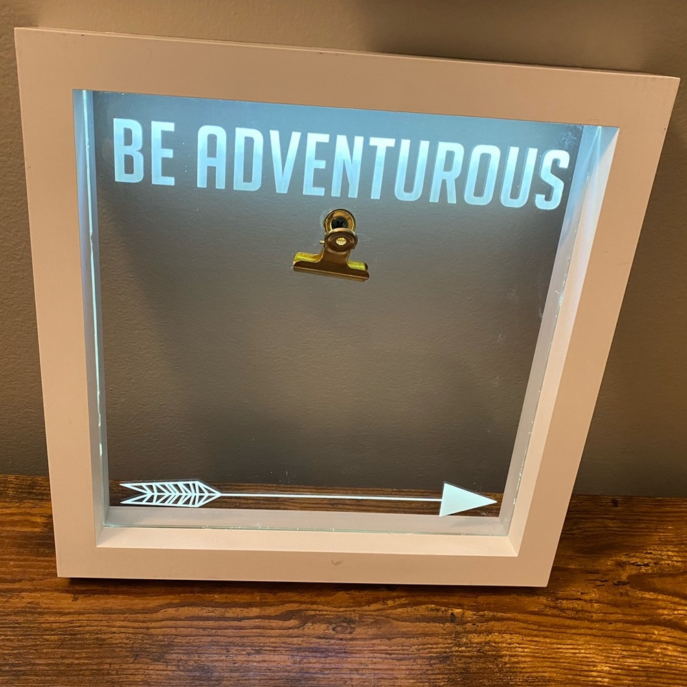 Be Adventurous Picture Frame
